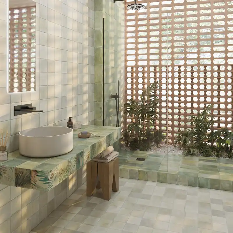 Wellness Aqua S Green kerámia padlólap Kihagyhatatlan ajánlat