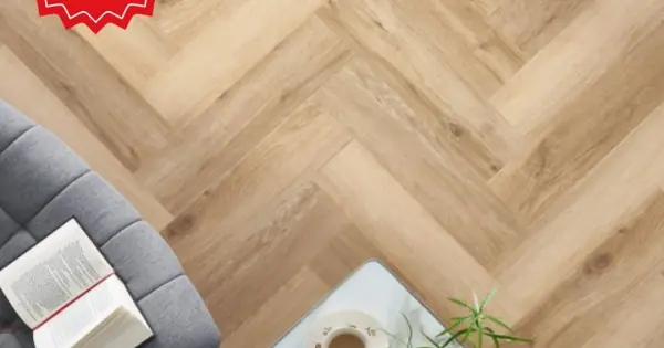 Arbiton Amaron Herringbone CA 159 Wembley Oak klikkes SPC padló + *ajándék Acoustic alátéttel (2,2mm) Árcsökkenés