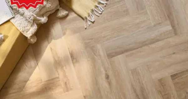 Újdonság Arbiton Amaron Herringbone CA 184 Windsor Oak, klikkes SPC padló + *ajándék Acoustic alátéttel (2,2mm)