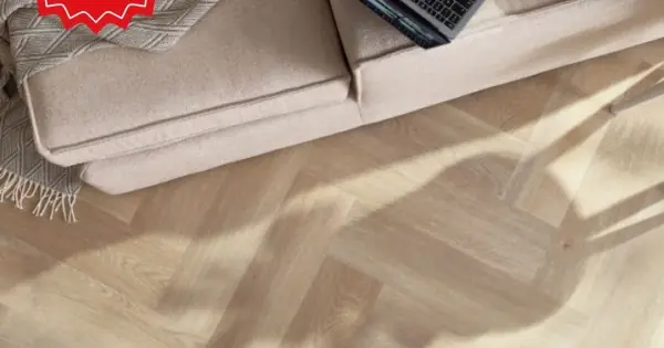Arbiton Amaron Herringbone CA 187 Dearwood Oak, klikkes SPC padló + *ajándék Acoustic alátéttel (2,2mm) Vásárlói kedvenc