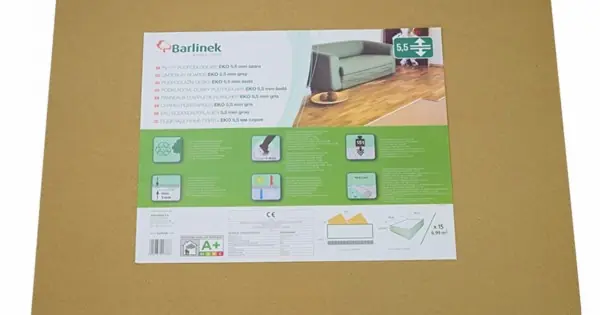 Rendeld meg most Barlinek Underfloor Board Grey 4,0 mm-farost padlóalátét