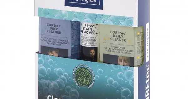 Olcsóbb COREtec Vinyl/SPC padló tisztító szett. 80CCS3400