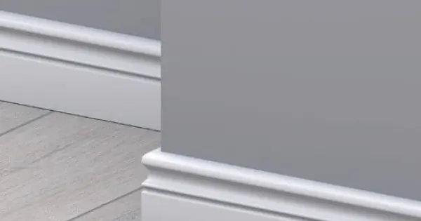 Krono Original LEPD-9002 fehér MDF szegélyléc Azonnal elérhető