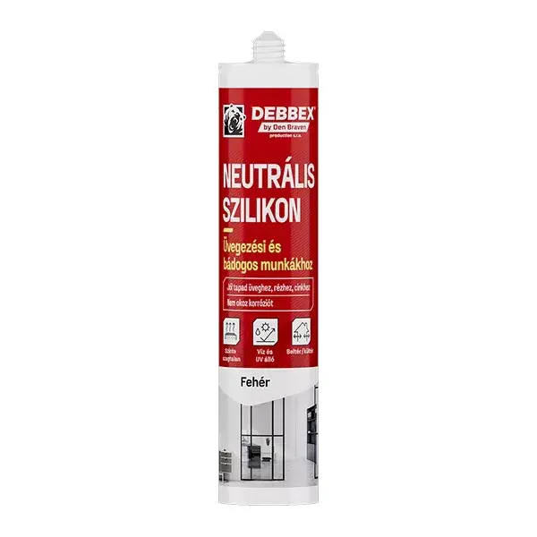 Csak ma Den Braven neutrális szilikon fehér 280ml