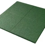 Szuper akció Eséscsillapító gumilap, 2 cm, zöld 100x100cm