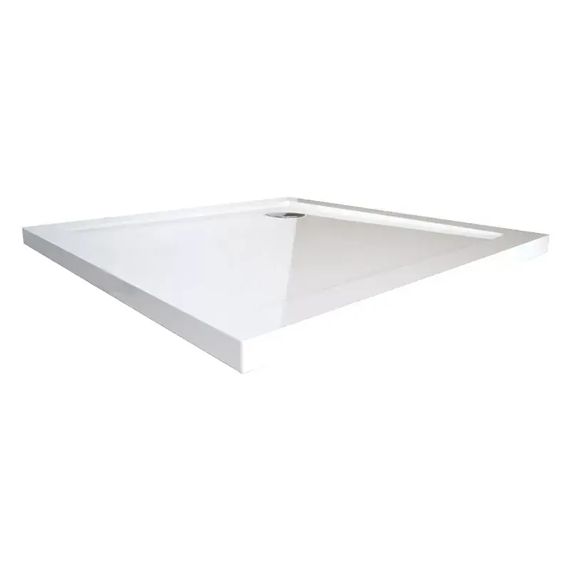 Wellis Szögletes lapos zuhanytálca 90x90x4 Prémium