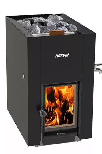HARVIA LINEAR 22 GreenFlame ES fatüzelésű szaunakályha (T0124-023) Legkelendőbb