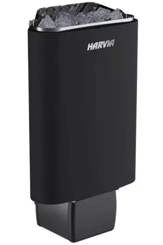 HARVIA DELTA D36E black 3.6 kW szaunakályha vezérlő nélkül (T0101-006) Azonnali szállítás