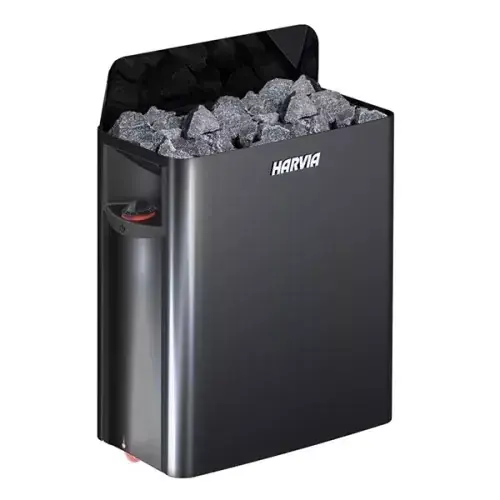 Korlátozott ajánlat HARVIA WALL SW60 black 6.0 kW szaunakályha beépített vezérléssel (T0107-022)