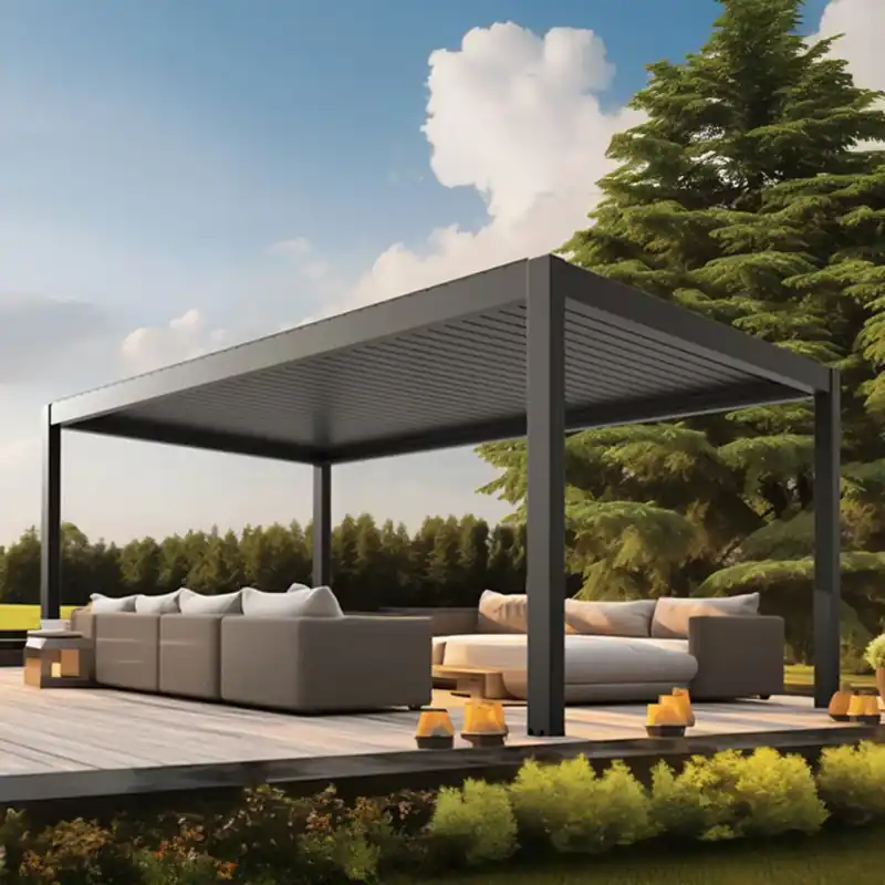 Wellis MotionFlex 600 bioklimatikus pergola, RGB LED világítással Prémium
