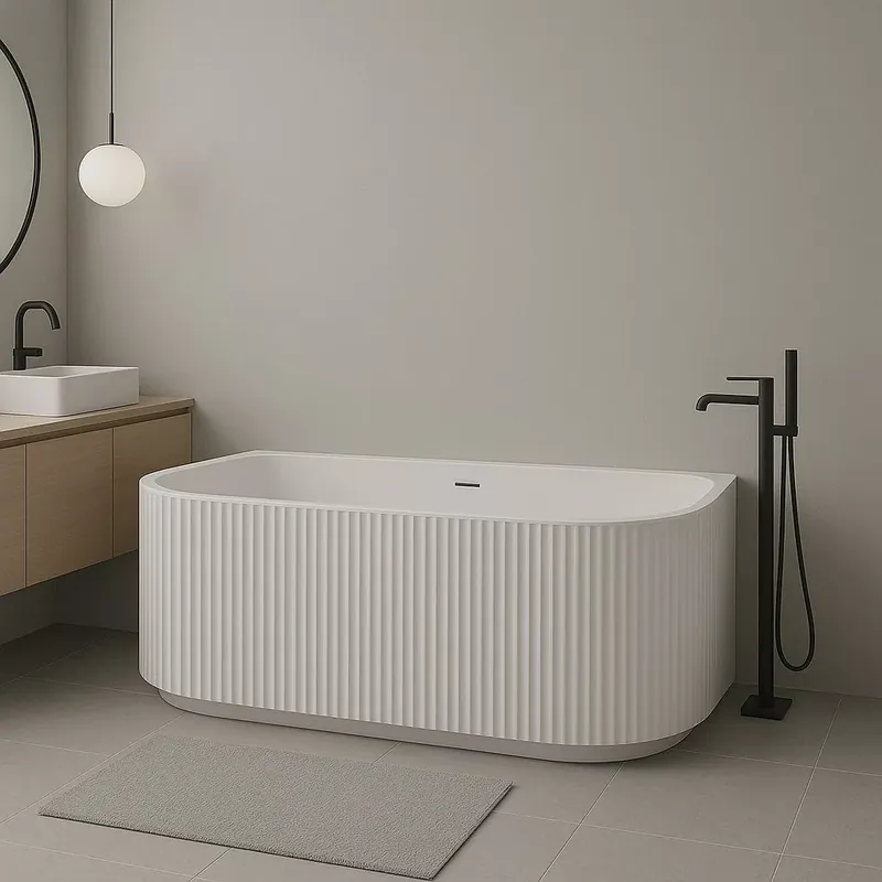Inspiro Buscello Stripe 170x80x60cm térben álló kád Végkiárusítás