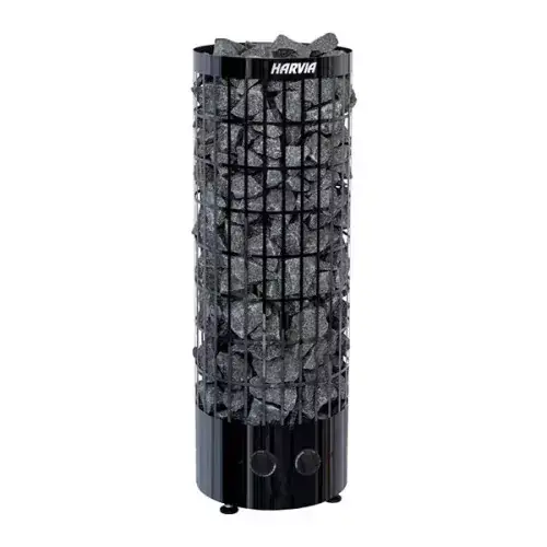 Legkelendőbb HARVIA CILINDRO PC90 black 9.0 kW szaunakályha beépített vezérléssel (T0112-034)