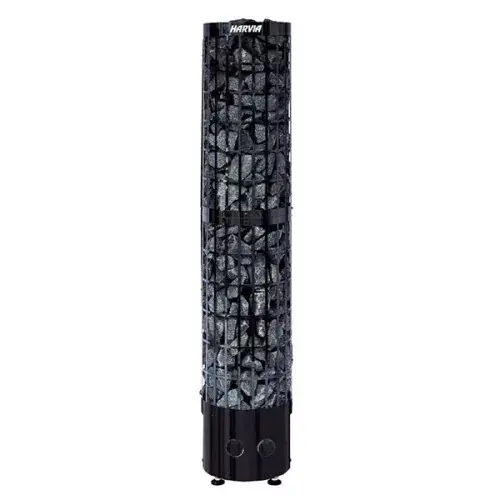 Kiárusítás HARVIA CILINDRO PC66 black 6.6 kW szaunakályha beépített vezérléssel (T0112-041)