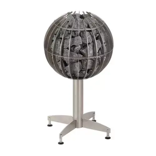 HARVIA GLOBE GL70E 6.9 kW szaunakályha vezérlő nélkül, állítható lábbal (T0133-011) Azonnal elérhető