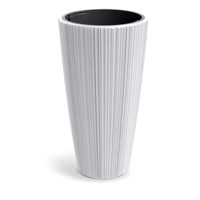 Kihagyhatatlan ajánlat Kaspó ORO magasított kerek 40 cm, fehér(DHOR400/S449)