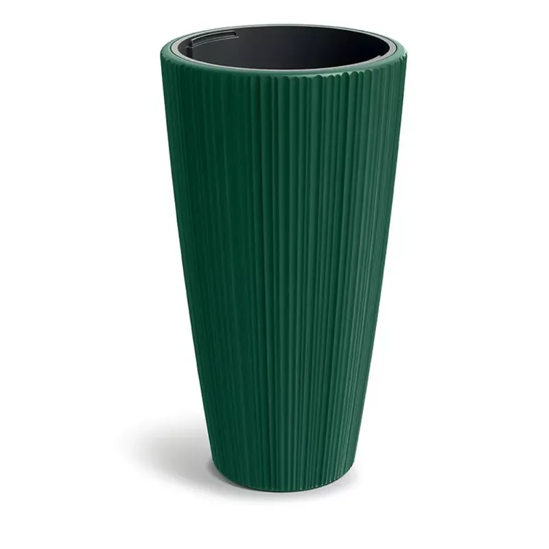 Kaspó ORO magasított kerek 40 cm, fenyőzöld(DHOR400/2411U) Különleges ajánlat