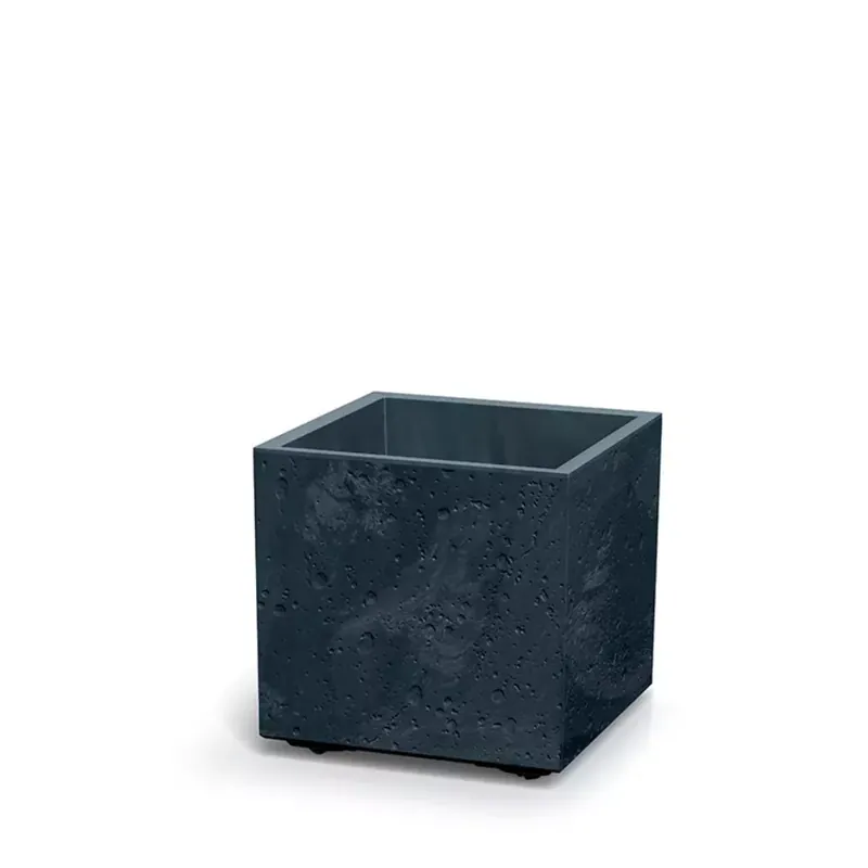 Különleges ajánlat Kaspó SIERRA SQUARE BETON EFFECT 40 cm, antracit(DSI400E/S433)