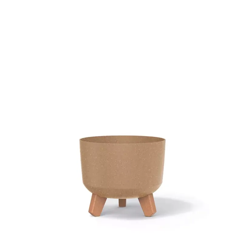 Kaspó GRACIA 400W Ecowood ,natúr(DGRL400W-4665W) Szezonális akció