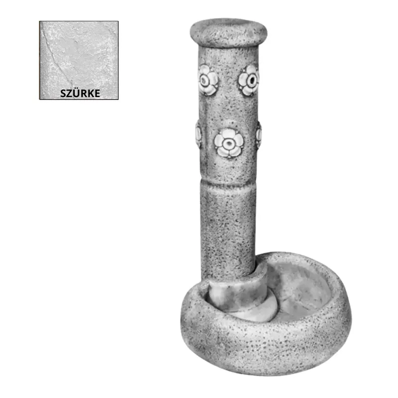 Rendeld meg most Fabro-Floreale ivókút szürke (600271-SZ)