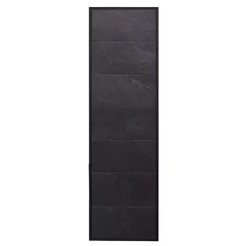 Kedvezmény HARVIA dekoratív kőfal 634x1824x18 mm, fekete kerettel szaunakályha mögé (T0505-004)