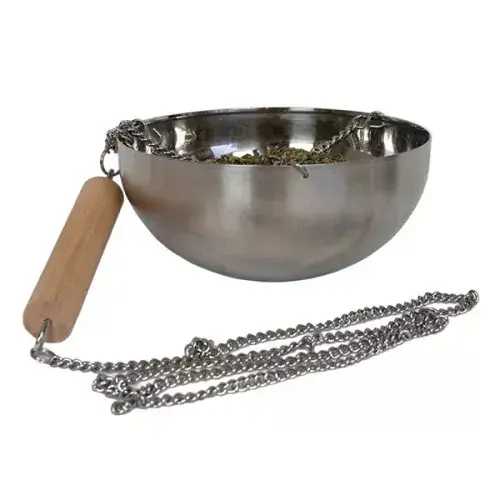 Aromaterápiás üst szaunához, 2 literes, rozsdamentes acélból (T0901-017) Szuper akció