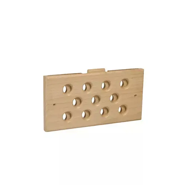 Kiárusítás Szellőző rács 235x125x16 mm, Thermo nyárfa