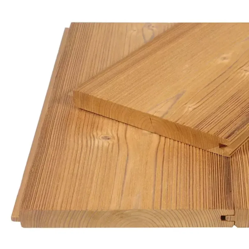Outlet Tyrol - hőkezelt csomós finn fenyő szauna lambéria STS profil 21x194mm - 540cm (T0506-010-540)