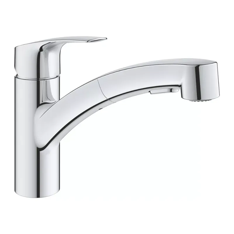 Biztonságos fizetés Grohe Eurosmart mosogató csaptelep kihúzható