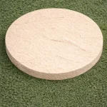 Japán Tipegő Kerek, Beige Prémium