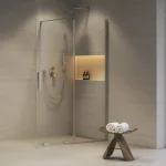 ROWI 110 zuhanykabin krómhatású+transparent Akció