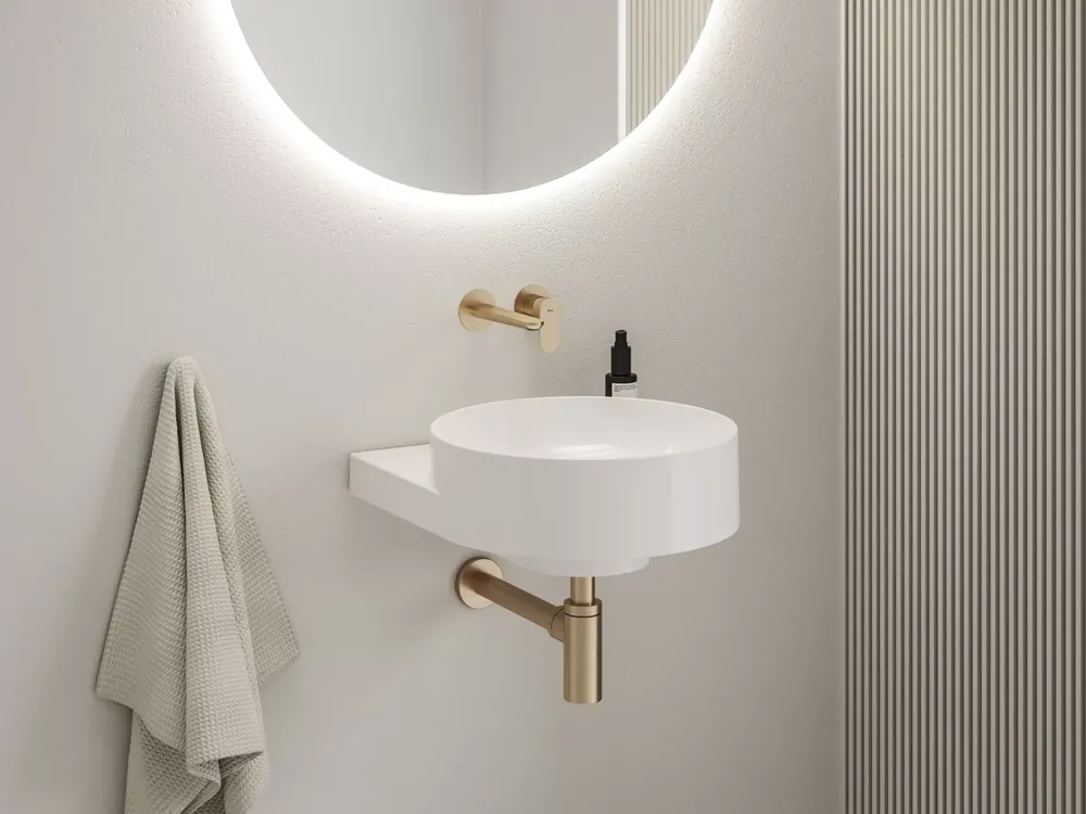Eleganta falba süllyesztett mosdócsaptelep belső egység nélkül EL 019.60RGB.O1.RB07B, rose gold Ajánlat