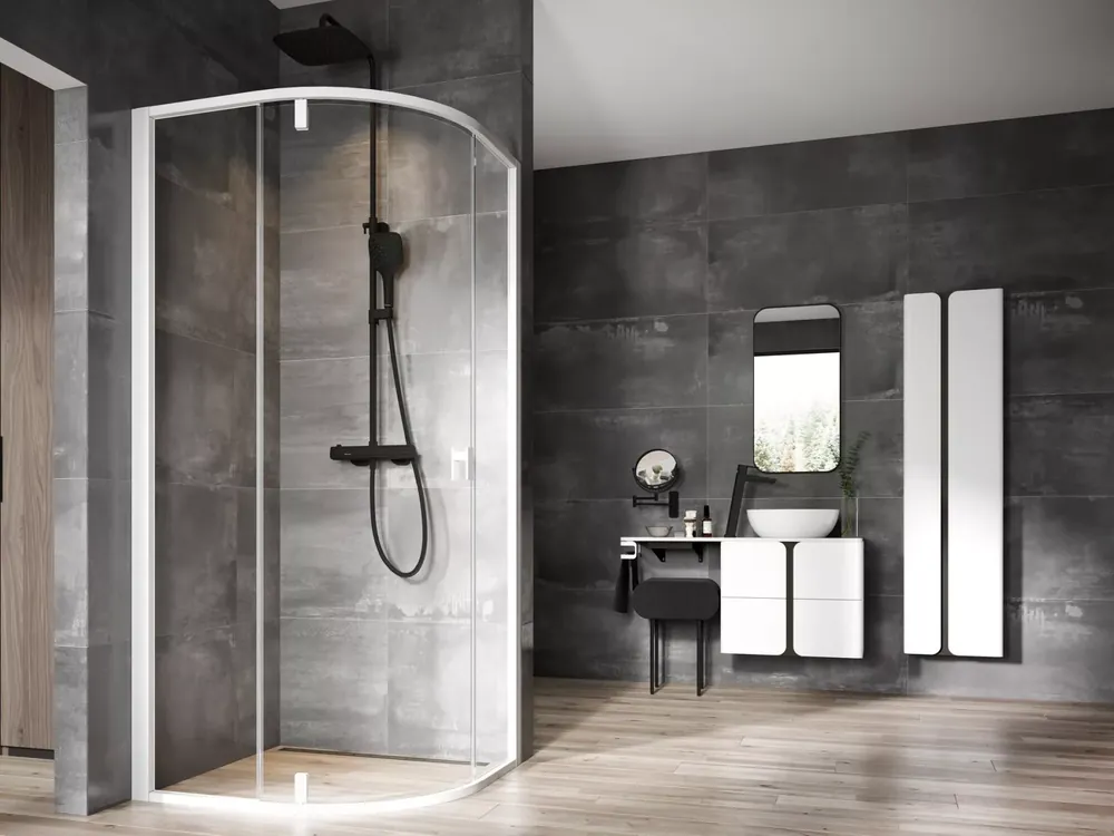 Nexty NSKK3-100 zuhanykabin fehér+transparent Végkiárusítás