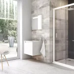 Blix BLDP2 100 zuhanyajtó fehér+transparent Alacsony ár