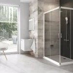 Prémium Blix BLRV2K-120 zuhanykabin fehér+transparent (1 oldal)