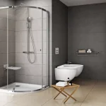 Gyors kiszállítás Pivot PSKK3 80x80 zuhanykabin krómhatású+transparent