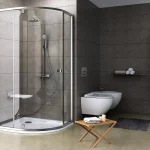 Pivot PSKK3 90x90 zuhanykabin szatén+transparent Különleges ajánlat