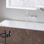 Nézd meg most Eleganta fali kádcsaptelep zuhanyszett nélkül EL 022.10WV, White Velvet
