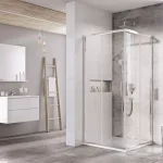 Kedvezményes ár Blix Slim BLSRV2 90x90 zuhanykabin krómhatású+transparent