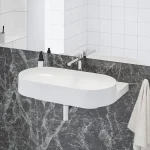 Gyors szállítás Eleganta álló mosdócsaptelep 220 mm leeresztő nélkül EL 014.00CR, Chrome