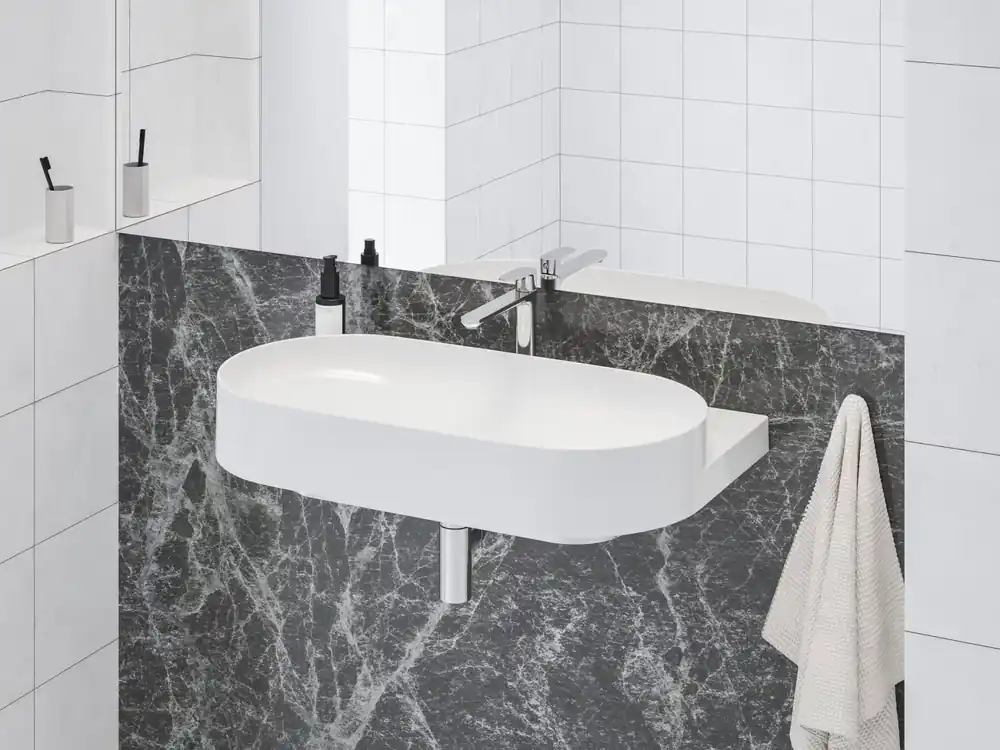 Gyors szállítás Eleganta álló mosdócsaptelep 220 mm leeresztő nélkül EL 014.00CR, Chrome