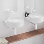 Eleganta álló mosdócsaptelep 220 mm leeresztő nélkül EL 014.10WV, White Velvet Szezonális akció