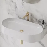 Olcsóbb Eleganta álló mosdócsaptelep 220 mm leeresztő nélkül EL 014.60RGB, rose gold