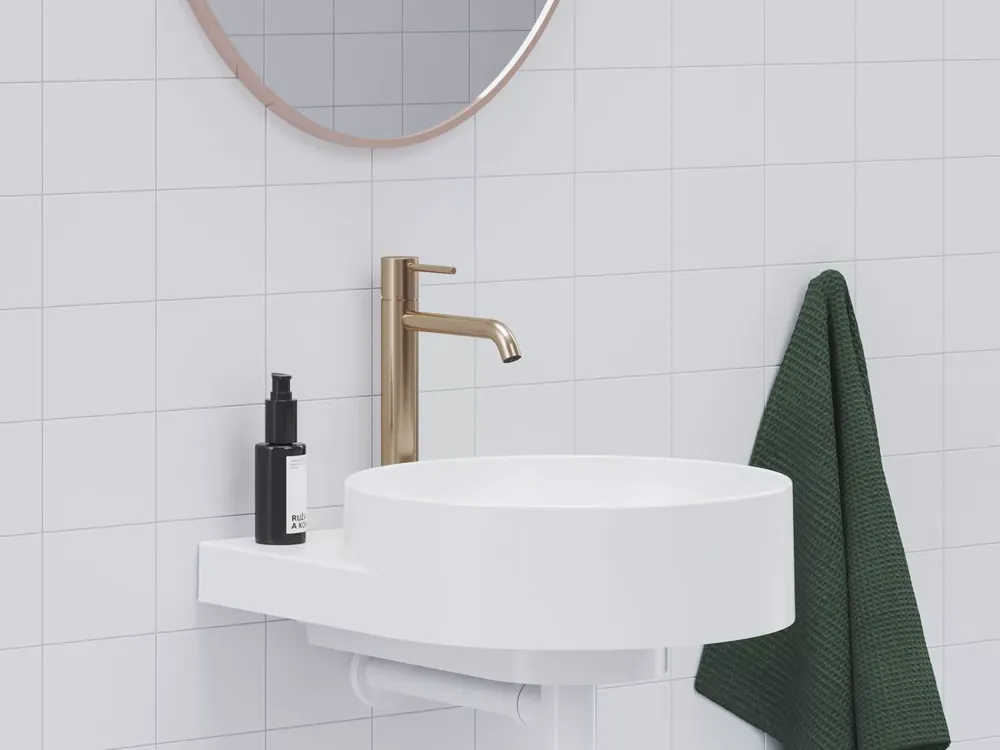 Vásárlói kedvenc Espirit álló mosdócsaptelep BeCool 250 mm leeresztő nélkül ES 014.61RGB, rose gold