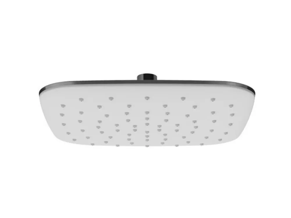 Árengedmény Fejzuhany ABS, szögletes, 250mm 983.10CR/WH, króm/ fehér