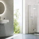 Gyors kiszállítás COOL! COSD2-100 zuhanyajtó krómhatású+transparent