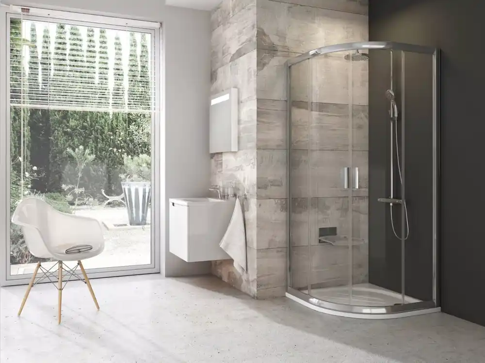Blix BLCP4 80x80 zuhanykabin szatén+transparent Népszerű