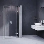 SmartLine SMPS 80 fix oldalfal jobb króm+transparent Outlet