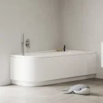 Újdonság Chrome akrilkád 170x105 jobbos, fehér