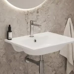 Különleges ajánlat Eleganta álló mosdócsaptelep BeCool 174 mm leeresztő nélkül EL 012.01CR, Chrome