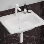 Utolsó esély Eleganta álló mosdócsaptelep BeCool 174 mm leeresztő nélkül EL 012.11WV, White Velvet